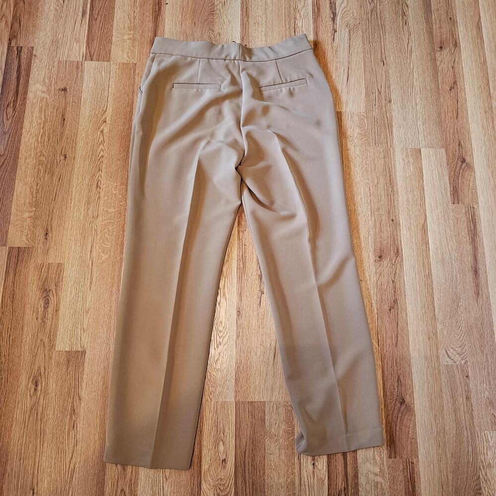 Investments Petites Tan Stretch Straight Leg Dress Pants Women’s Size 8P Career - Picture 4 of 10